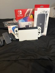 Nintendo Switch Oled W/ 1 TB Micro SD Card And More