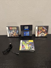 Nintendo DS Lite Handheld System Bundle With Games And Charger