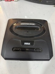 Sega Genesis Model 2 Console Bundle OEM Controllers Sonic 2 Mortal Kombat Tested