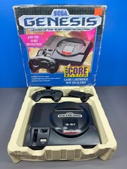 SEGA GENESIS MODEL 1 CORE SYSTEM CONSOLE MK-1611 COMPLETE IN BOX CIB TESTED