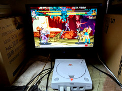 SEGA Dreamcast Console 2 Controller Visual Memory Marvel vs Capcom 2 Japan