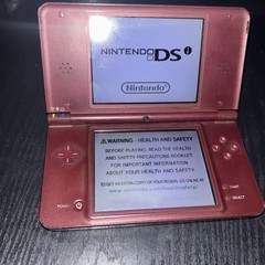 Nintendo DSi XL -Burgundy PRELOADED SD WITH GAMES
