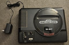 Sega Genesis Console 16-Bit Video Game System Retro Vintage Collectible RARE🎮🔌
