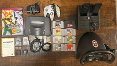 Nintendo 64 N64 Console Bundle, 1 Controllers, 7 Games *List In Description*