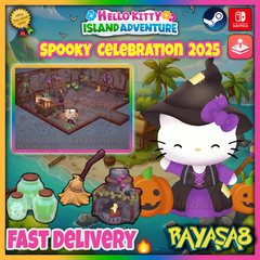 Spooky Celebration 2025👻 Hello Kitty Island | Arcade | Nintendo | Steam