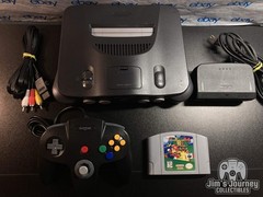 Nintendo 64 N64 Console + Super Mario 64+Controller+Cords