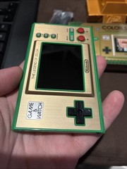 Nintendo Game and Watch: The Legend of Zelda Handheld Game System/ Display Stand