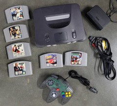 Nintendo 64 Console Bundle with Authentic Star Fox Controller Games NUS-001