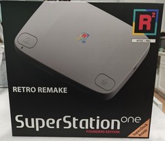 Retro Remake SuperStation One Founders Edition With SuperDock (TransparentBlue)
