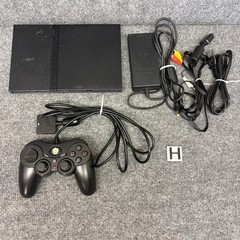 Sony Playstation 2 Slim Console PS2 System Controller Power AV Cables Bundle