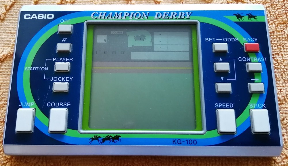 Casio Champion derby game 1984