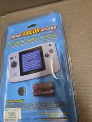 NeoGeo Pocket Color Arcade Blue+ 6 Games Unopened Rare