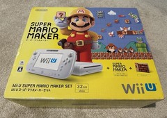Nintendo Wii U Mario Maker Video Game Bundle 32GB Console Japan Import