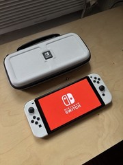 Nintendo Switch OLED Console With All Accessories – 64GB – White