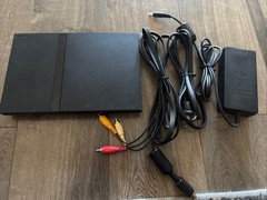 Sony PlayStation 2 Slim Line Version 1 Console – Charcoal Black (SCPH-70012)