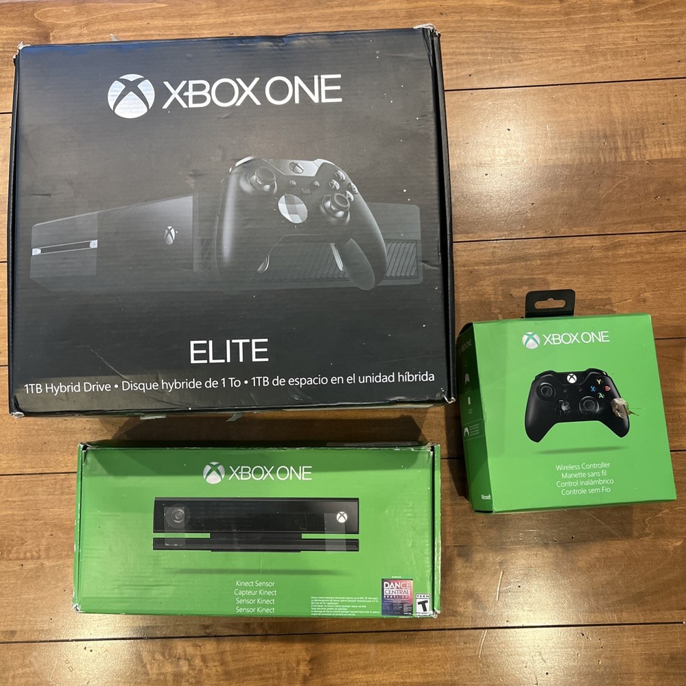 Microsoft Xbox One Elite Bundle 1TB Black Console