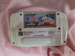 Bandai WonderSwan Swan Crystal Wine Red Console With Inuyasha Game