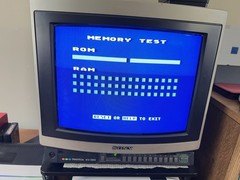 Atari XE Game Console Keyboard Joystick Game System Console Bundle Tested