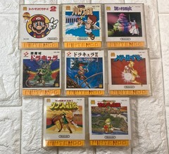 Famicom Disk System Console games 8 Zelda Castlevania Mario Metroid NINTENDO #07