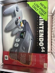 Nintendo 64 Console Bundle With Original Cords And Box And A Mad Cats Controller