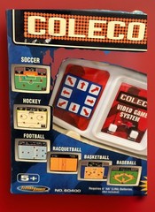 COLECO Video Game System 2005 PLUG IN PLAY TV Controller 6 BUILT IN GAMES!! NIB!