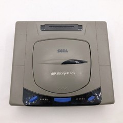 Sega Saturn Console System HST-3210 Gray Japan NTSC-J Japanese Tested