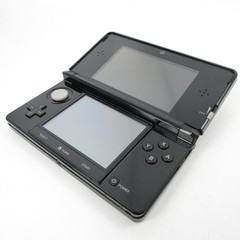 【Near Mint】Nintendo 3DS Clear Black Console Japanese Edition #RET08/0602/06