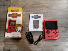 Merkury Arcade Fun Portable Game Console 200 Games Red Handheld Tested