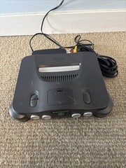 Nintendo 64 Home Console – Black – TESTED and WORKING – NUS 001 (JPN)