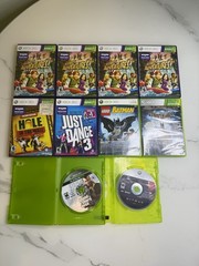 Microsoft Xbox 360 E Console Bundle Lot 4GB Model 1538 Tested & Working 22 Games