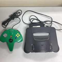 Nintendo 64 NUS-001 Console – Includes Green Controller – No AV Cable