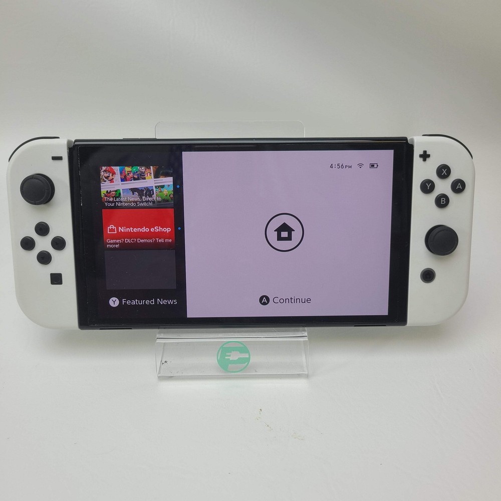 Nintendo Switch OLED Console Gaming System HEG-001 Black/White